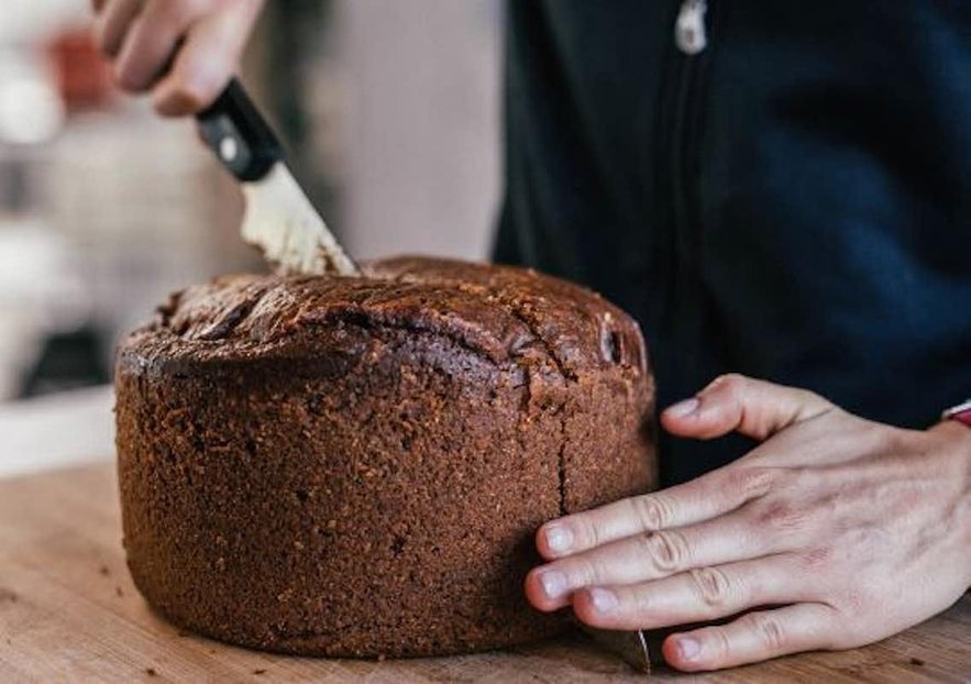 Icelandic rye bread is a must try during a visit