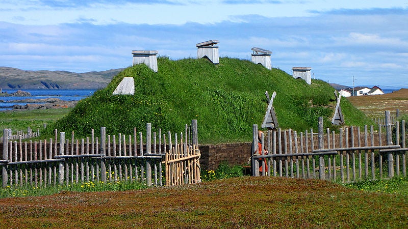 L'Anse aux Meadows, in Newfoundland, is where Leif's settlement was uncovered.