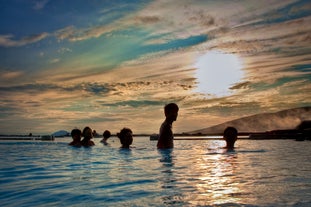 Ontspannen in de Myvatn Nature Baths is de ultieme Noord-IJslandse ervaring.