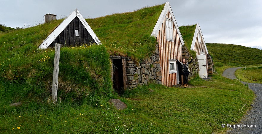 Selið turf house in Skaftafell