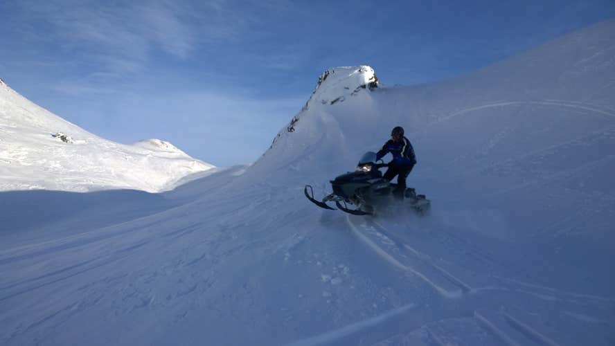 You will zoom past mountain tops, ice-sculptures, and stunning panoramas.