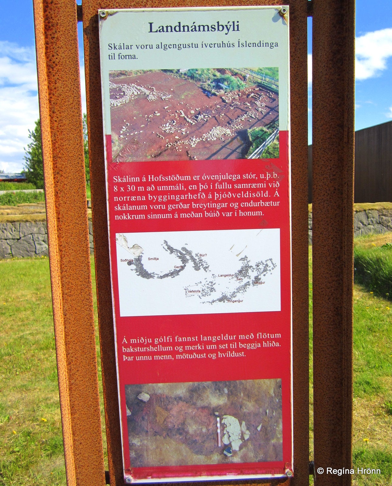 Hofsstaðir in Garðabær Town - a Viking Settlement Age Farm in South-West Iceland