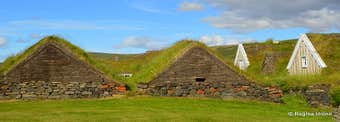 The majestic Þverá Turf House in North Iceland - closed to Visitors