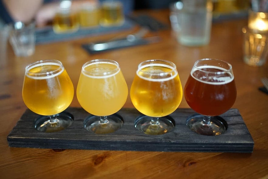 Enjoy some of the Icelandic beer during a visit