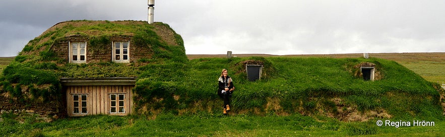 Sænautasel turf house on Jökuldalsheiði heath