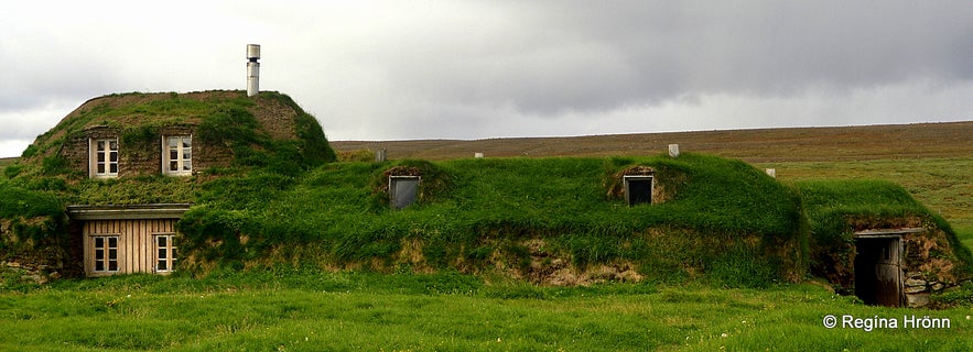 Sænautasel turf house on Jökuldalsheiði heath