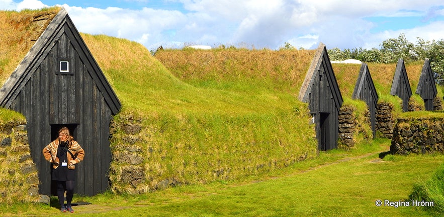 Keldur Turf House in South-Iceland