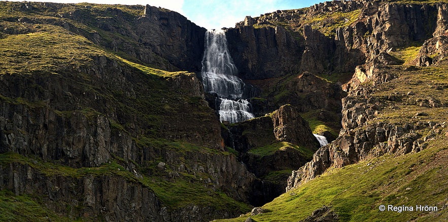 Þuríðarfoss waterfall, Bustarfell East-Iceland