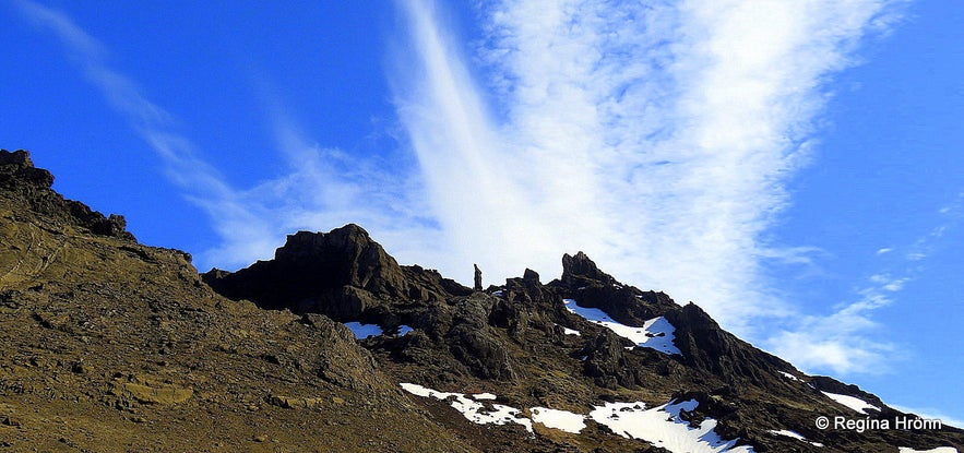 Kerlingarskarð Pass in Snæfellsnes in West-Iceland