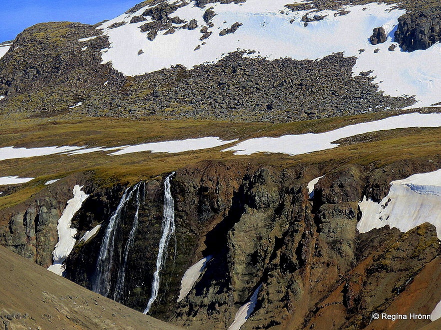 Kerlingarskarð Pass in Snæfellsnes in West-Iceland