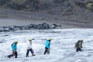 Glacier hiking is an activity you shouldn't miss while in South Iceland.