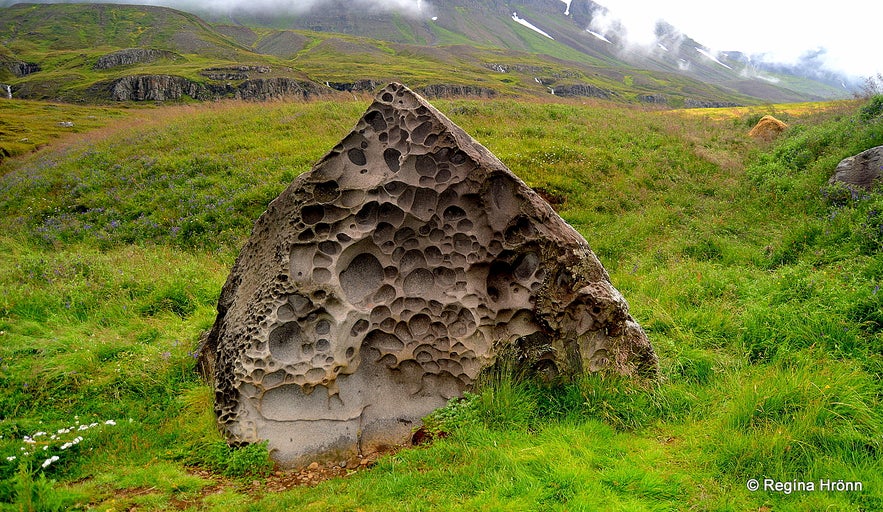 Dvergasteinn - the Rock of the Dwarfs - by Seyðisfjörður