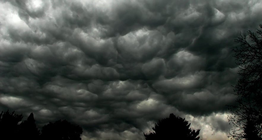 Storms in Greenland occur multiple times a day, and each lasts for approximately a month. Photo Credit: Chad Johnson