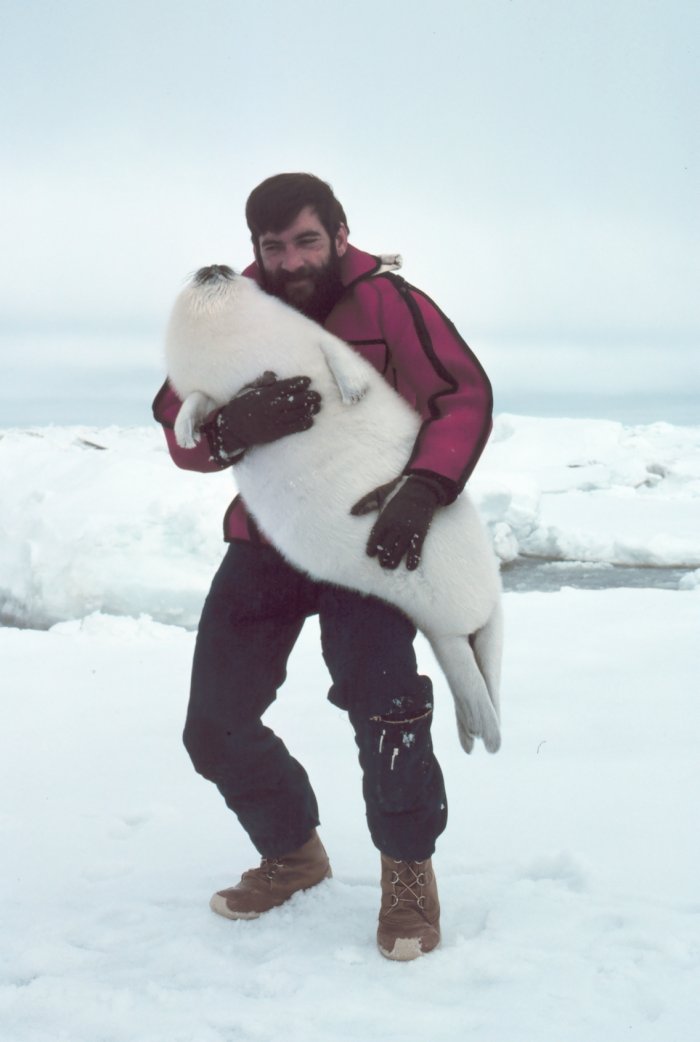 This man has dressed his child as the Greenlandic equivalent of a roast dinner. Photo Credit: Captain Budd Christman