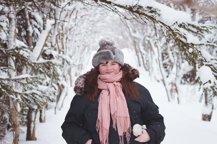 Icelandic blogger Au&eth;ur runs the blog I Heart Reykjav&iacute;k