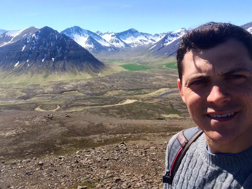 Nomadic Matt travelling in Iceland