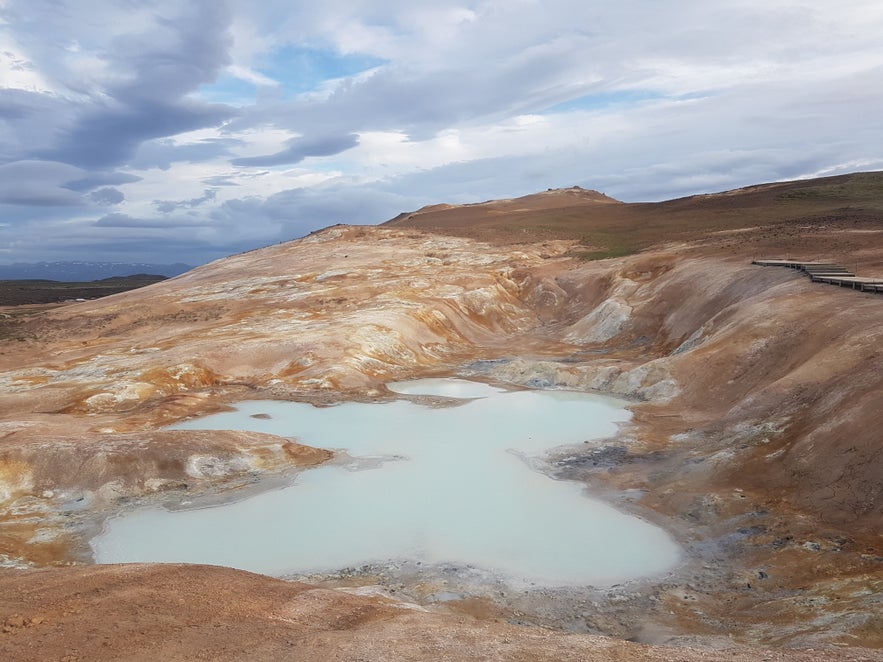 Hverir, północ Islandii