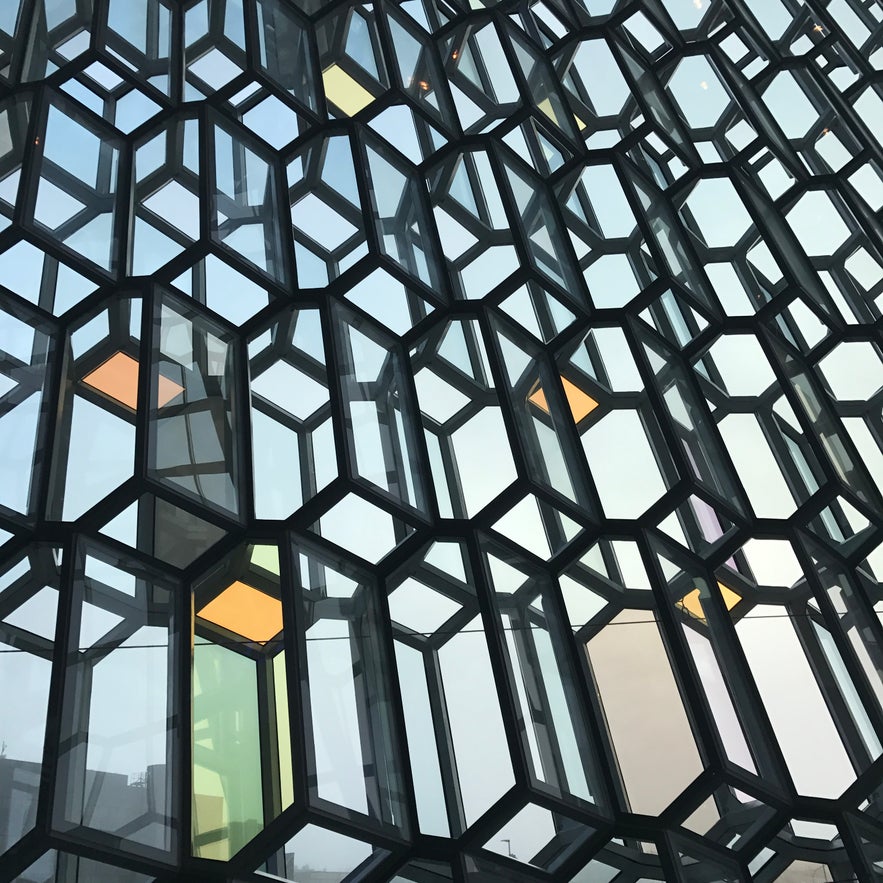 冰島 Harpa 內部