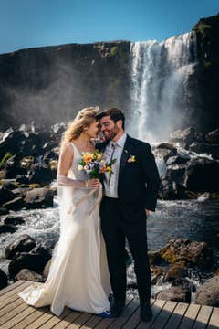 Enchanting 2.5-Hour Wedding Ceremony at Thingvellir National Park