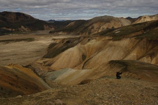 On a highland tour, you'll get to visit the rhyolite mountains of Landmannalaugar