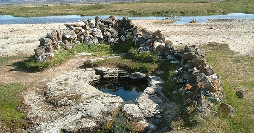 source chaude à Snaefellsnes