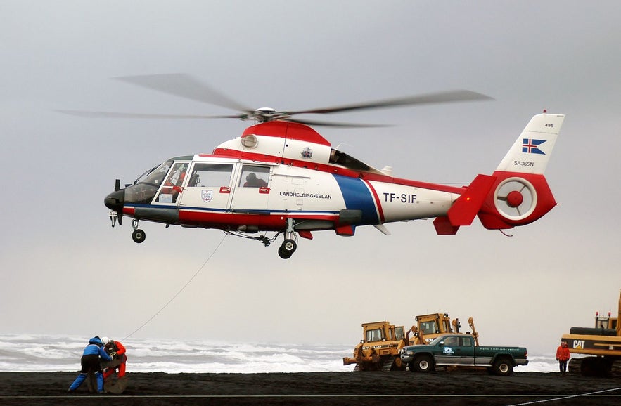 Iceland's Search and Rescue Teams do rescue missions like this 7 times a minute. That is over 10,000 a day. Wikimedia, Creative Commons, photo by Sergeant Anthony W. Lusi