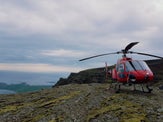 Scenic Helicopter Tour for Chickens