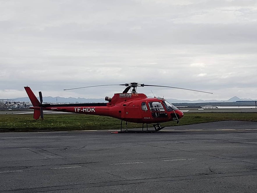 Scenic Helicopter Tour for Chickens