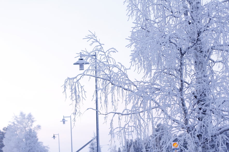 挪威雪景