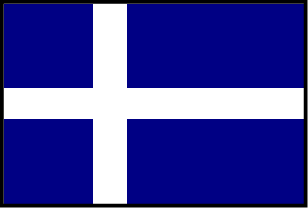 Einar Bendiktsson's flag design. This was highly popular in Iceland at the time.