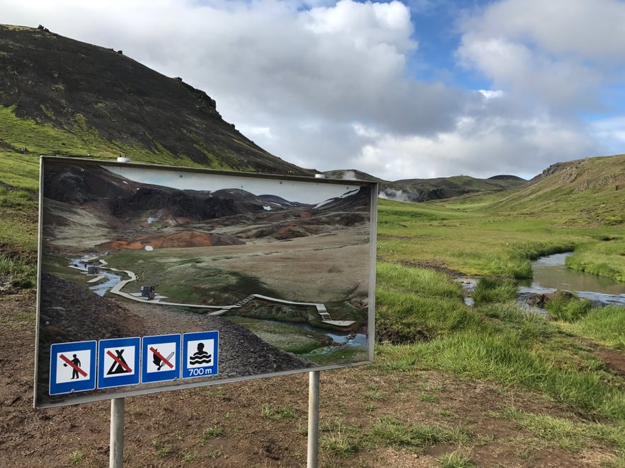 Reykjadalur 溫泉河