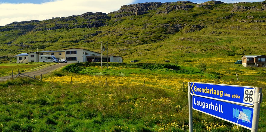 Hotel Laugarhóll Bjarnarfjörður Westfjords 