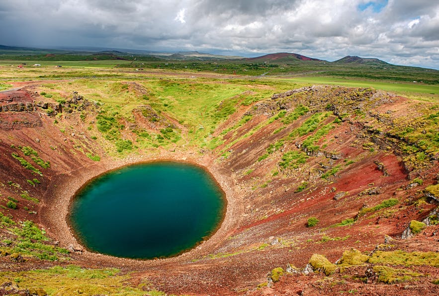 冰島Kerid 火山口