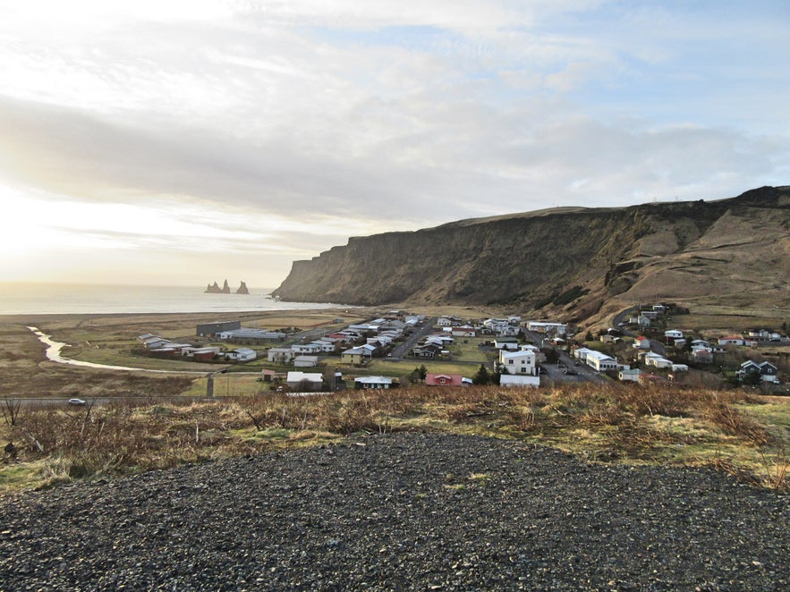 Views over Vik, Iceland