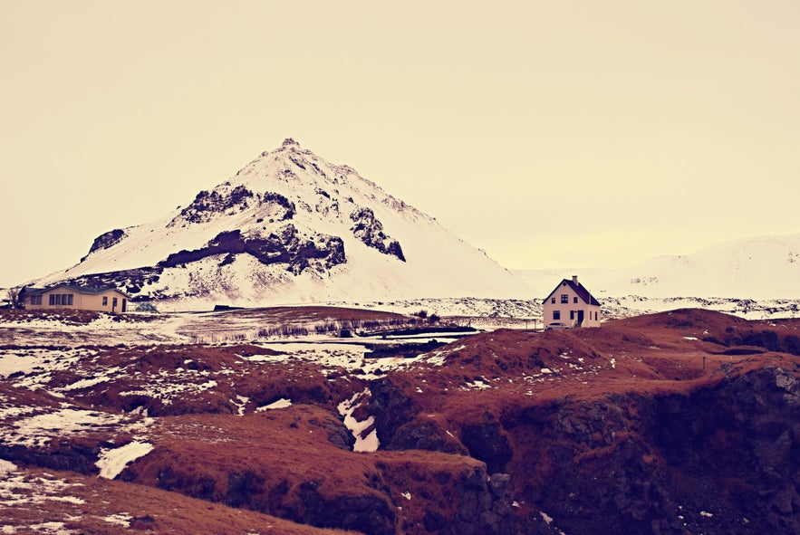 Kirkjufell in the Snaefellsnes Peninsula