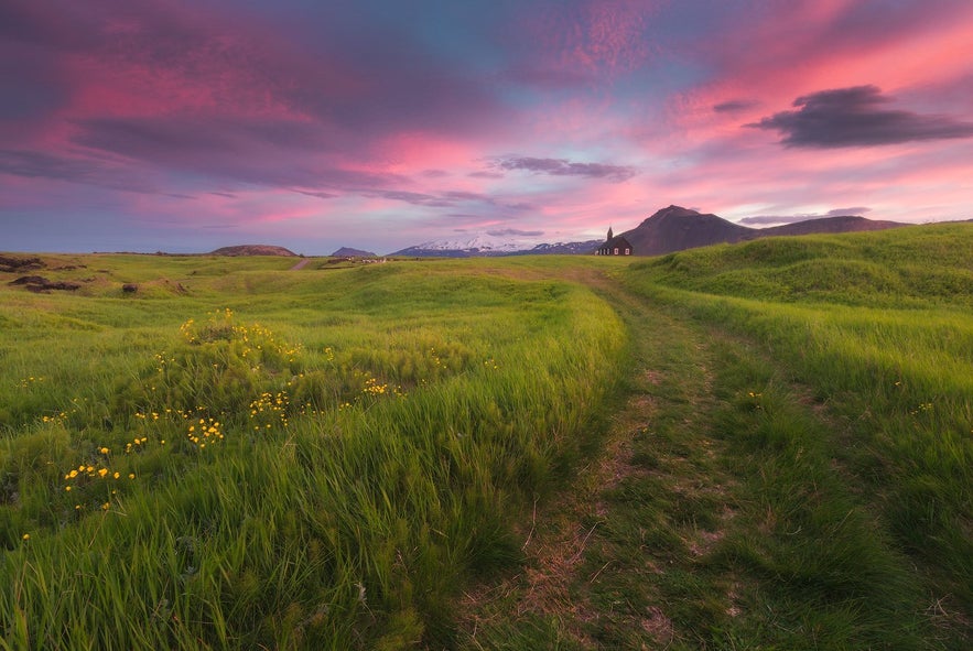 The Snæfellsnes National Park is one of three National Parks it is forbidden to camp in.