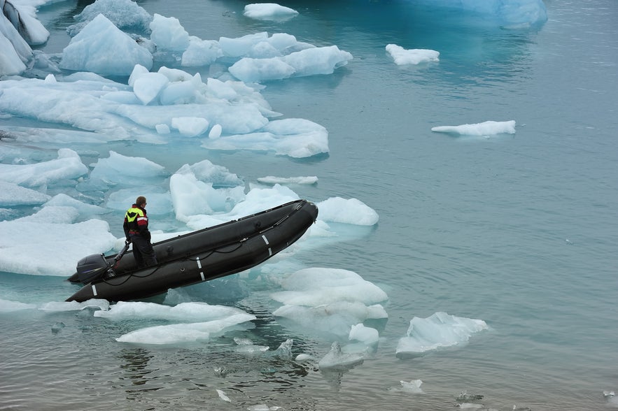 Laguna lodowcowa Jokulsarlon