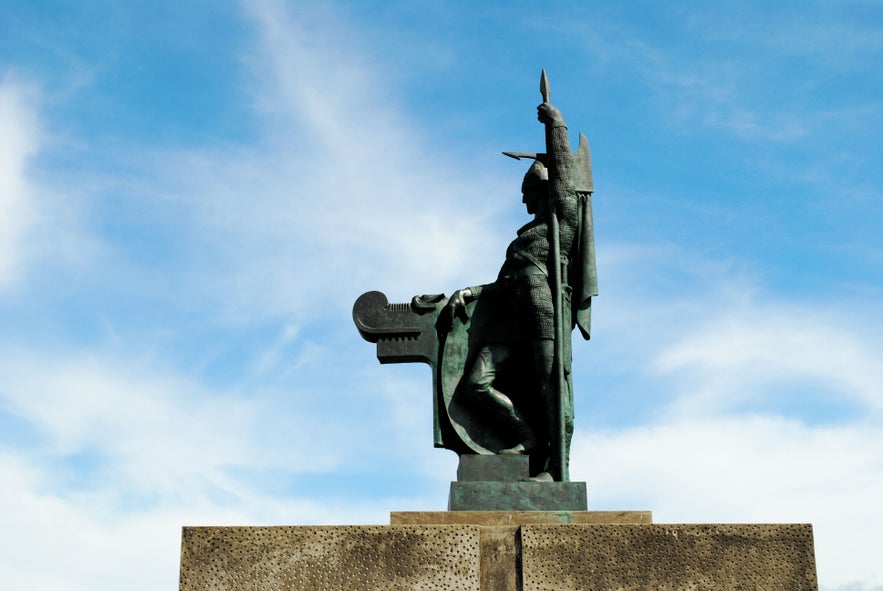 Arnarhóll Hill in Reykjavik