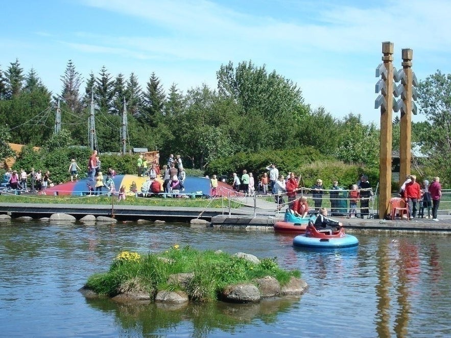 Laugardalurinn (The Pool Valley) in Reykjavik, Iceland