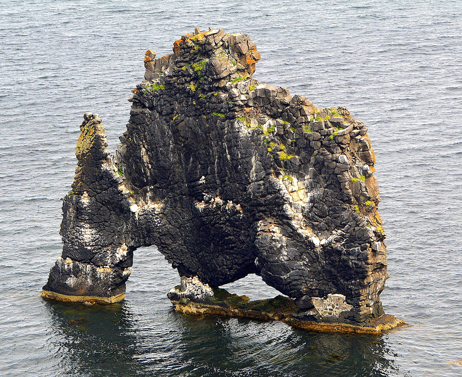 The majestic Hvítserkur Sea Stack - the Troll of North-West Iceland