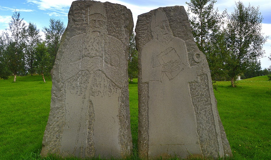 Monumentst at Skálholt