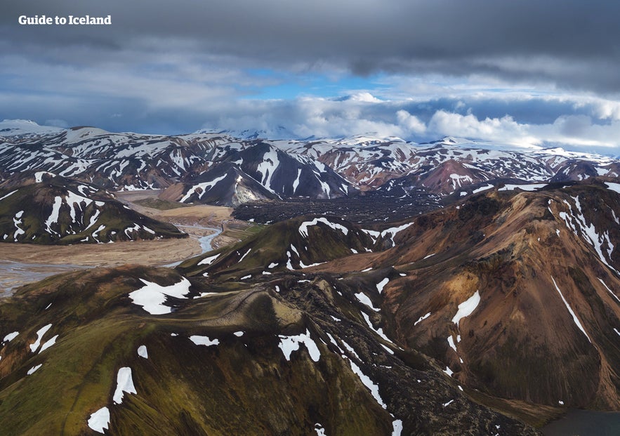 A unique perspective of the Central Highlands from above.