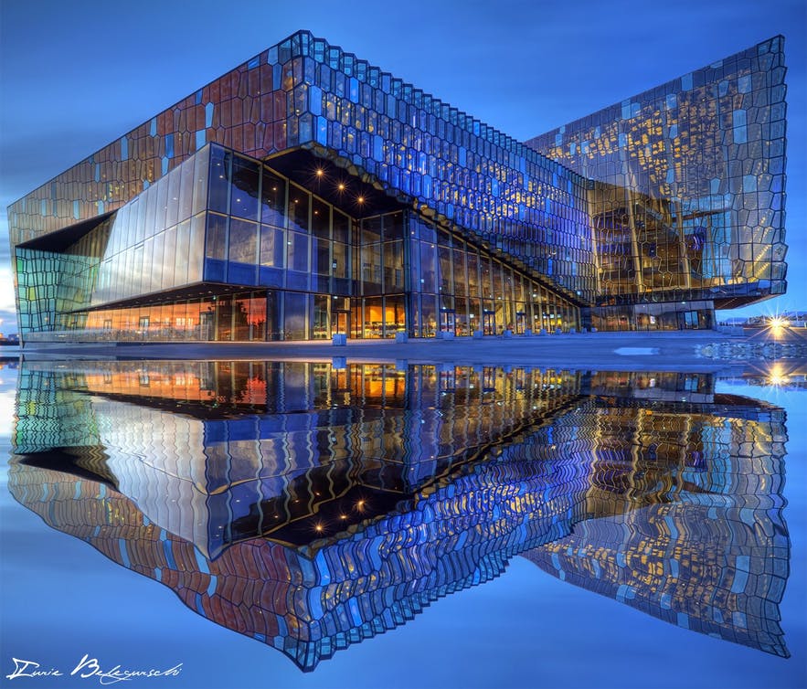 Hala koncertowa i centrum konferencyjne Harpa.