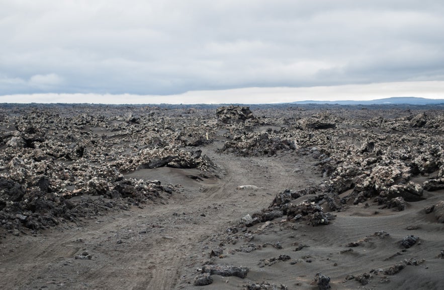 Day 19 of 3 Week Iceland Trip: Driving Holuhraun