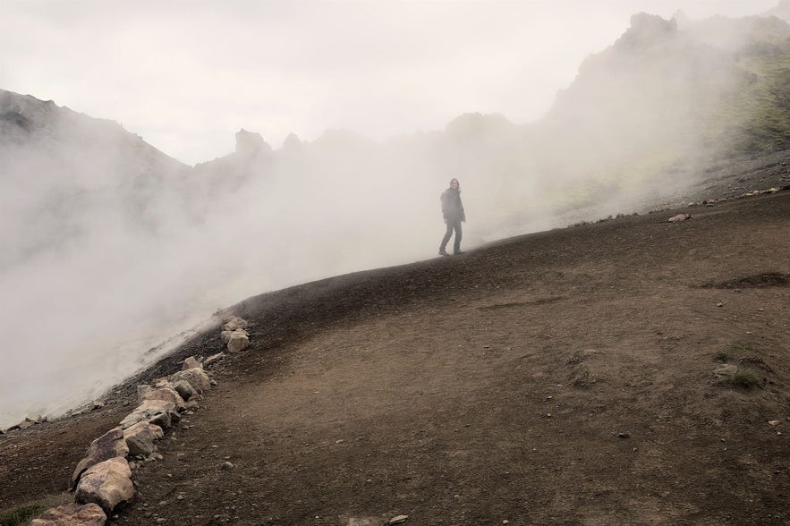 Dzień w Landmannalaugar