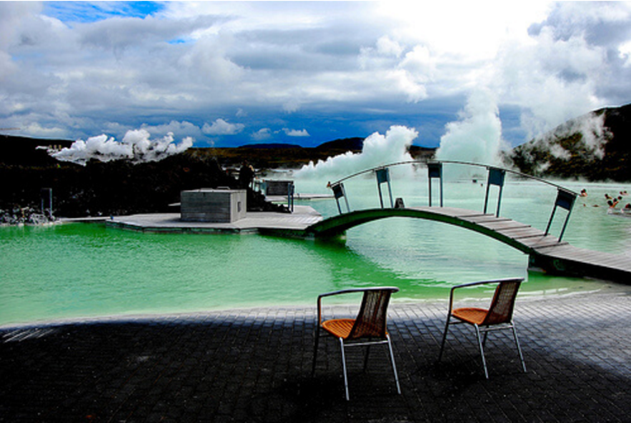 Blue Lagoon aux eaux vertes - photo de Tumblr.