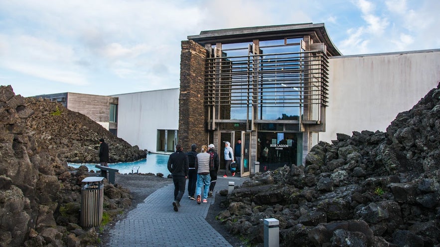 Entrée du Blue Lagoon