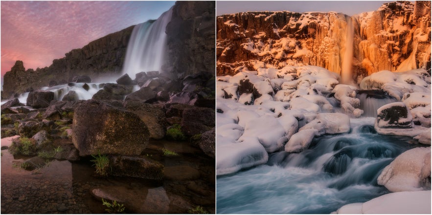 "The Golden Hour" makes Iceland a favourite for photographers, complimented all the more by the country's staggering landscapes.