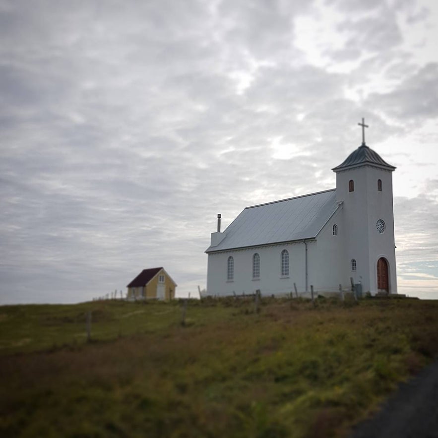 Flatey Church and Library