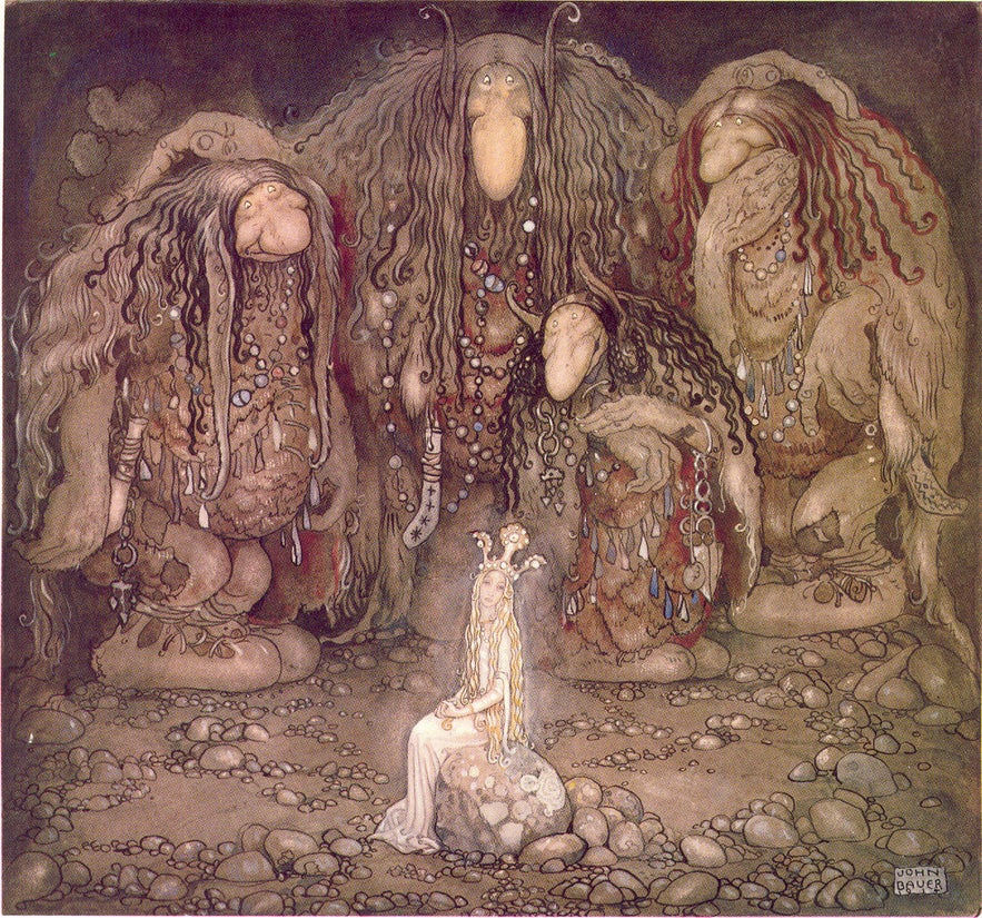 'Mother Troll and Her Sons', by John Bauer